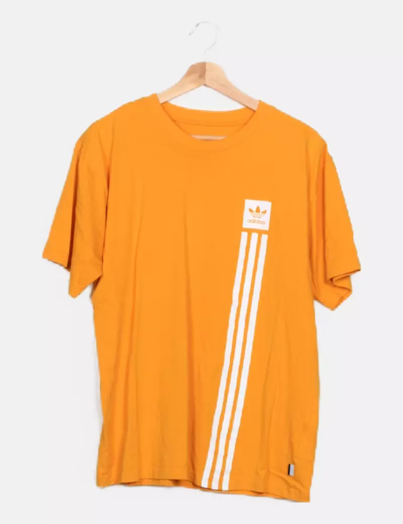 Adidas Camiseta amarilla manga corta