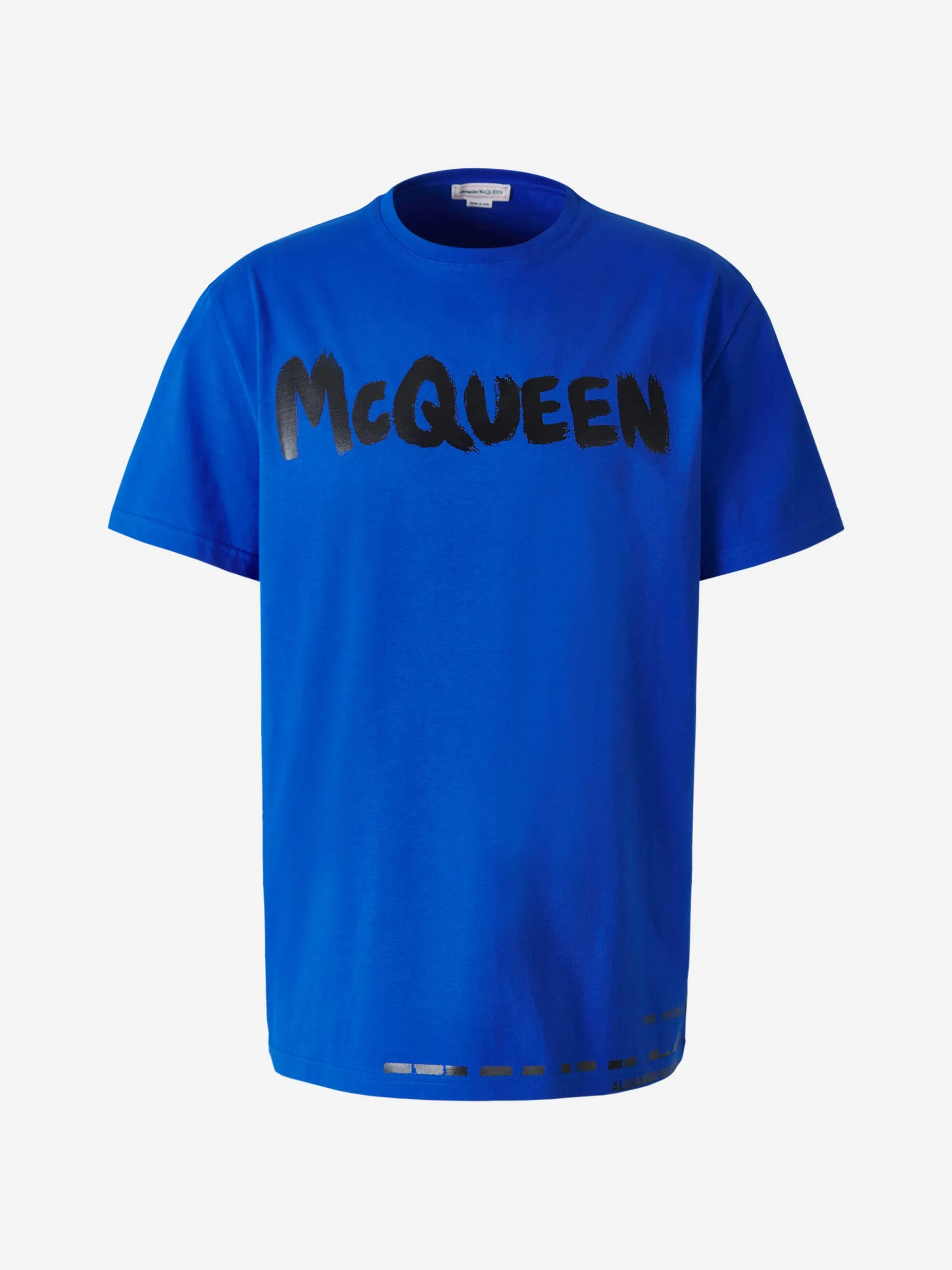 Alexander McQueen Camiseta Logo Estampado