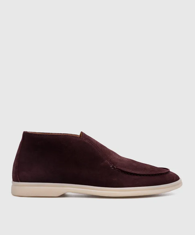 Babe Pay Pls Maroon Frida suede deserts