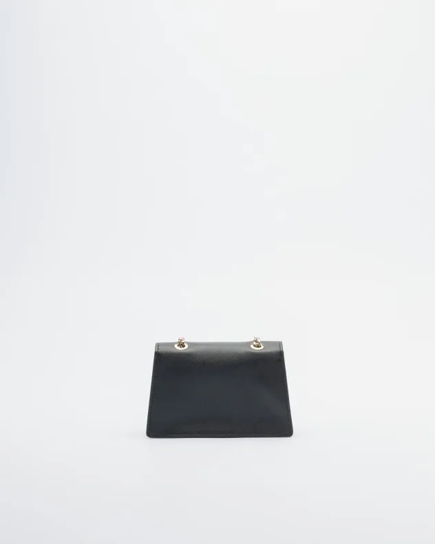 Bolso de hombro Just Cavalli 77RA4BB7 Negro