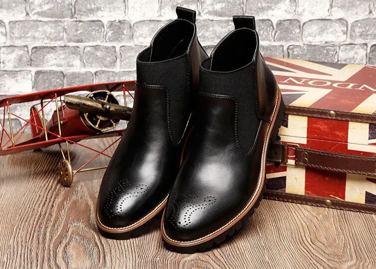 Botas De Estilo Británico Para Hombre