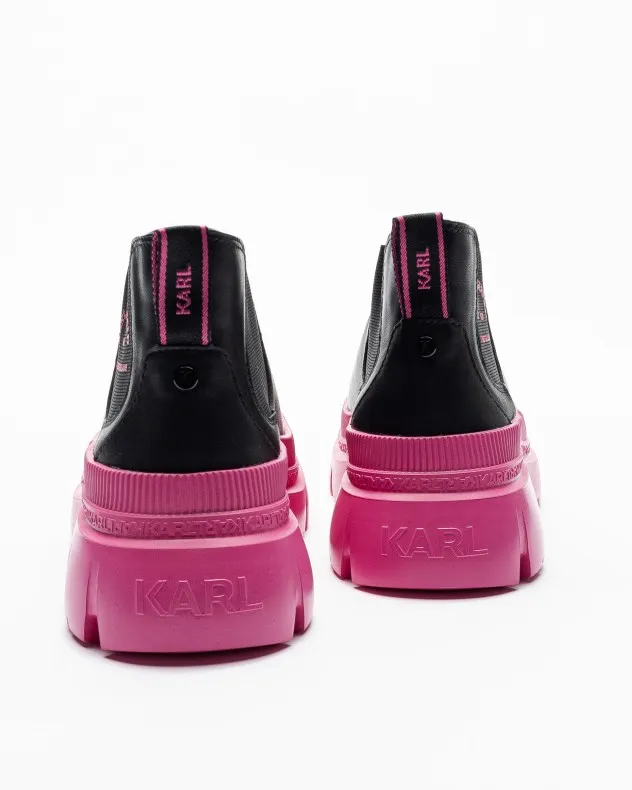 Botines chelsea Karl Lagerfeld Trekka Max KC Short Gore Boot Negro