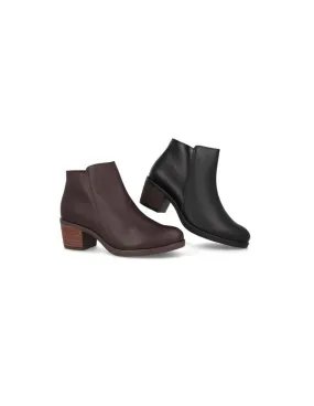 Botines mujer piel