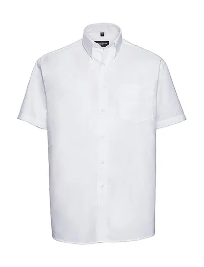 Camisa Oxford manga corta hombre
