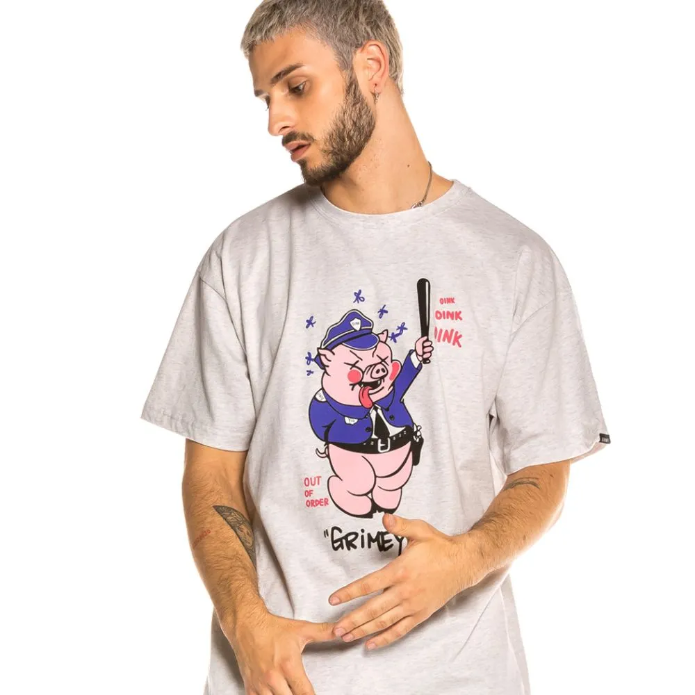 Camiseta Grimey Oink FW20 Sport Grey