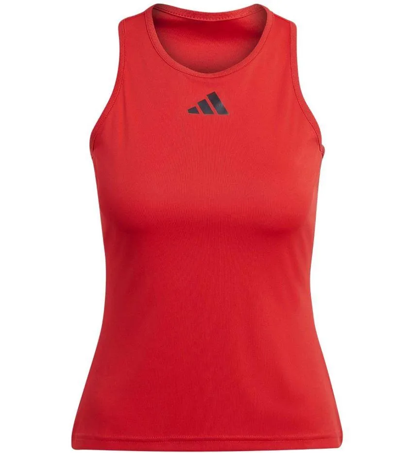 Camiseta Tirantes Adidas Club Mujer Roja