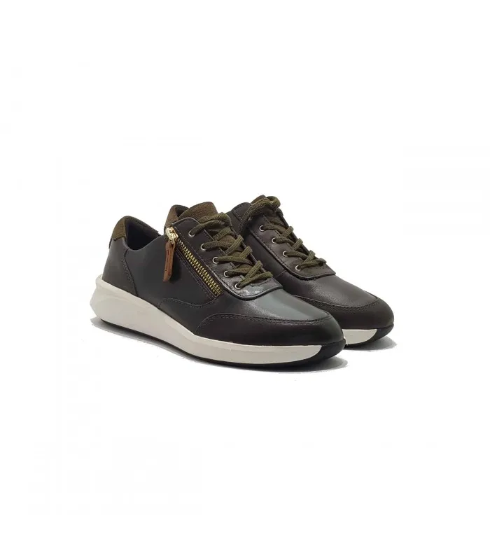 CLARKS UN RIO ZIP Olive