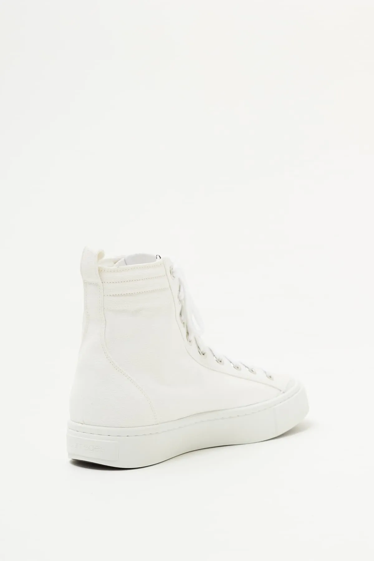 COURREGES HERITAGE WHITE CANVAS 01 SNEAKERS