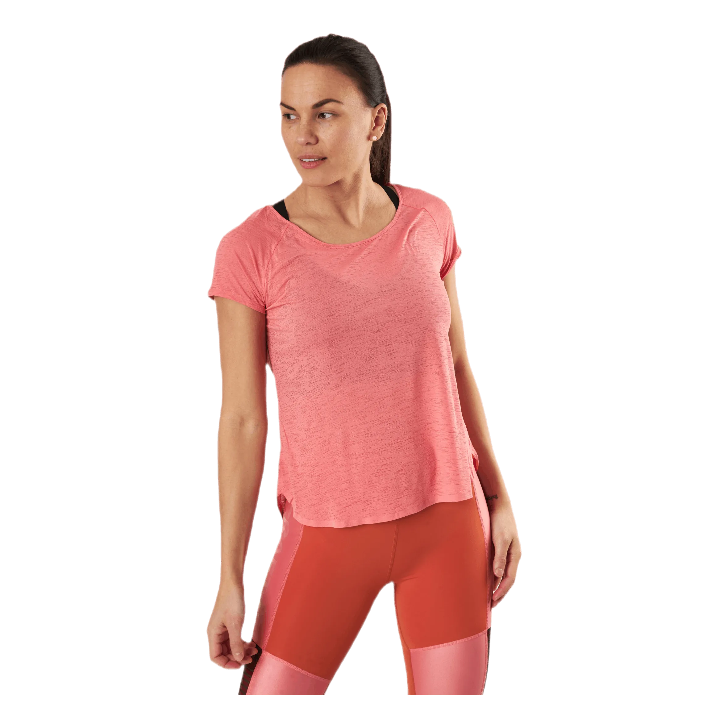 Craft Core Charge Cross Back Tee Pink