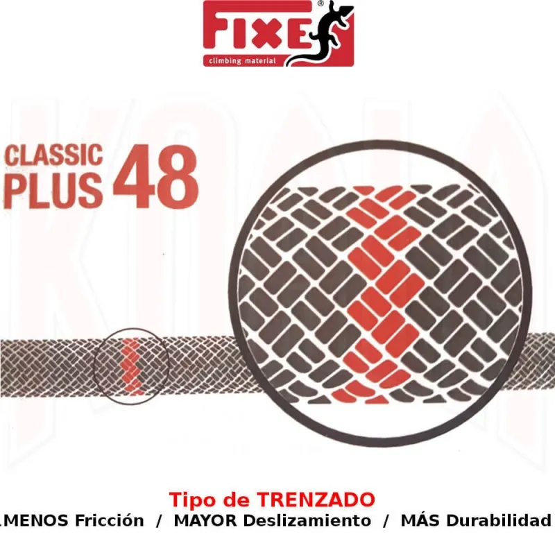 Cuerda escalada SPORT 9.8mm 70mts. Fixe Climbing