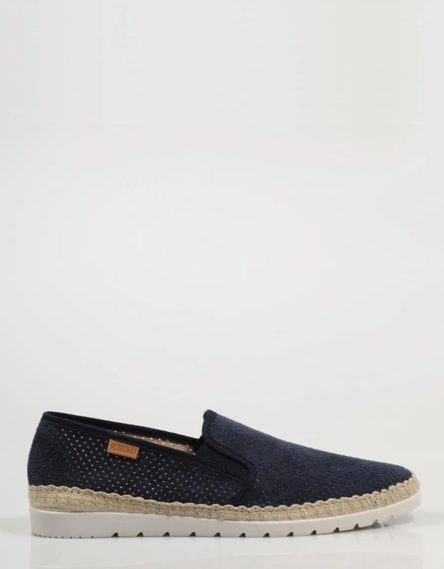  espadrilles VERBENAS Boris en Navy Blue 75310