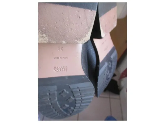 Hugo Boss Botas Negro 