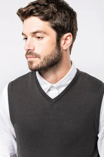 JERSEY CUELLO DE PICO SIN MANGAS
