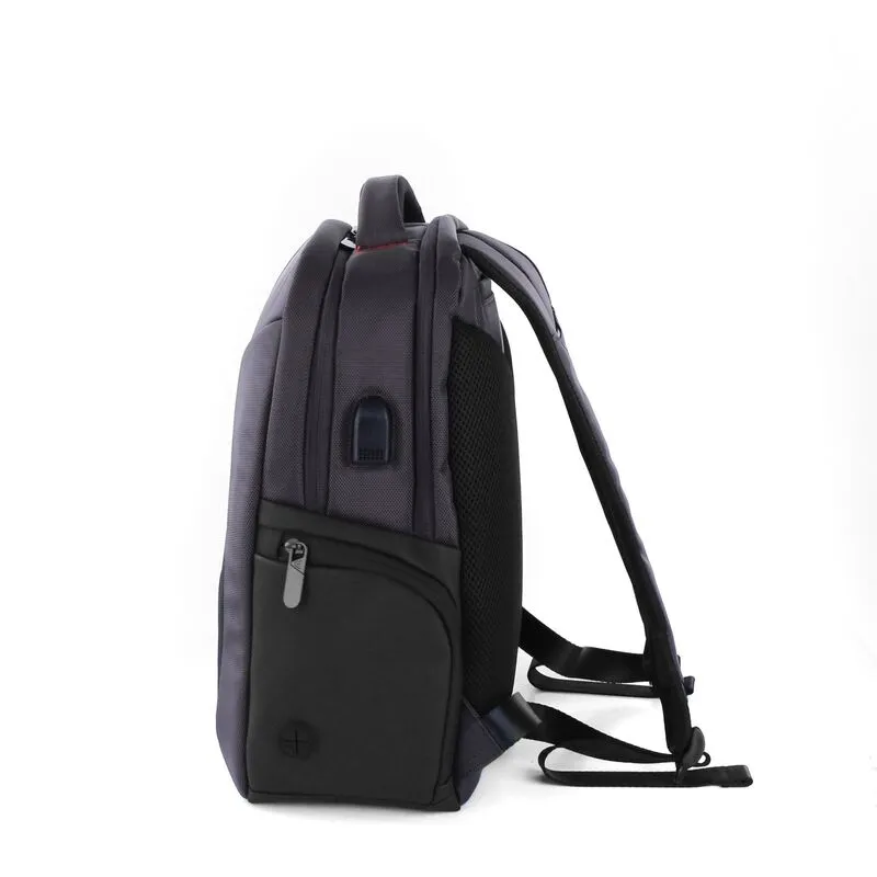 Mochila Gris Roncato Surface Carbón  TU