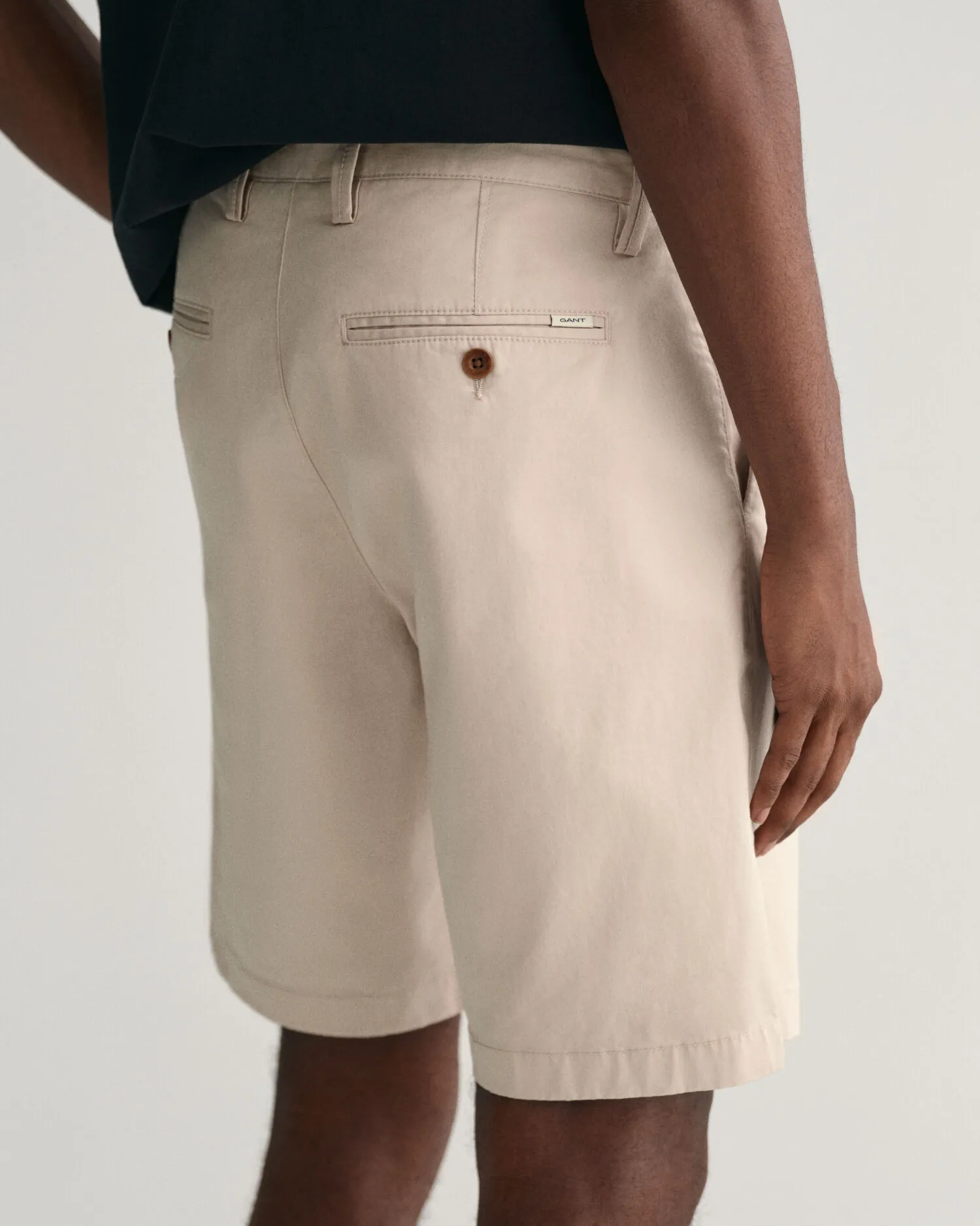 Pantalones cortos Slim Fit de sarga