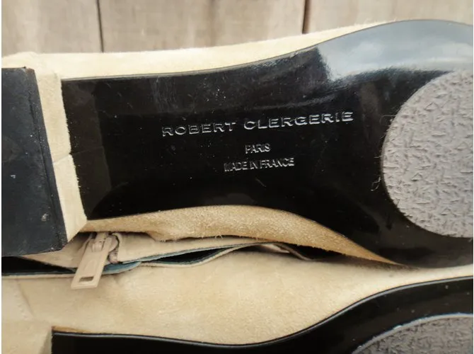 Robert Clergerie Botas Beige 