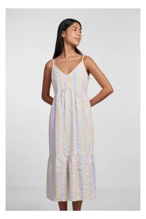 VESTIDO TIRANTES PCKAITLYN BLANCO