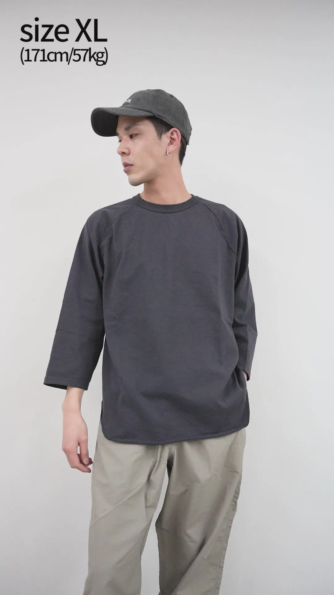 Walla Walla Sport / Camiseta de béisbol de las mangas de tres cuartos