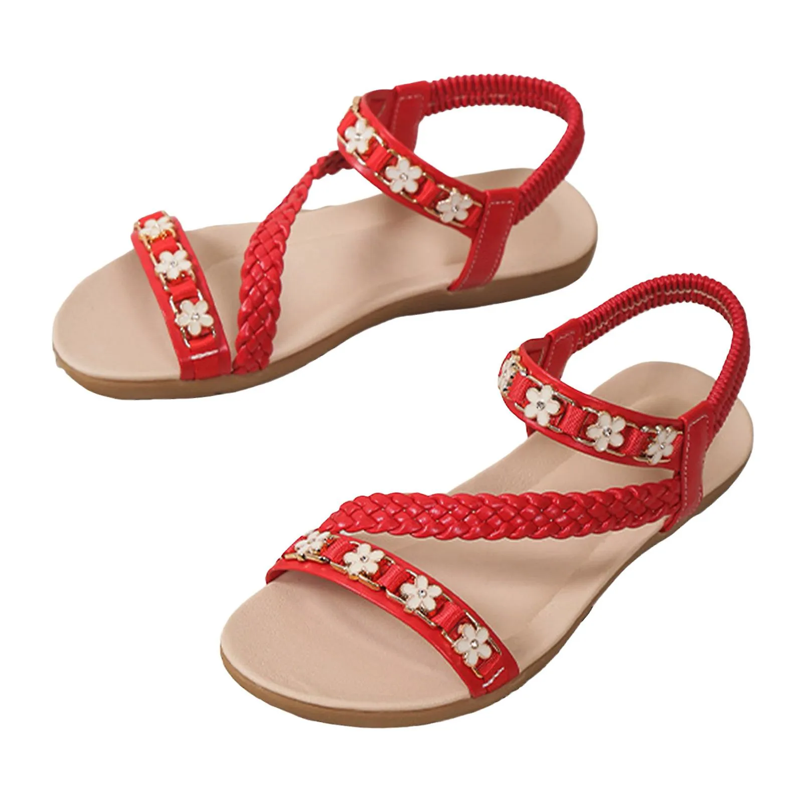 Women's Summer Casual Sandals Comfortable Wearing Women Beach Sandals For Summer Outdoor Daily Wearing