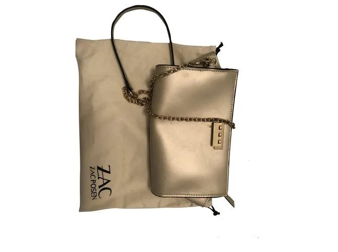 Zac Posen Bolsos de embrague Dorado 